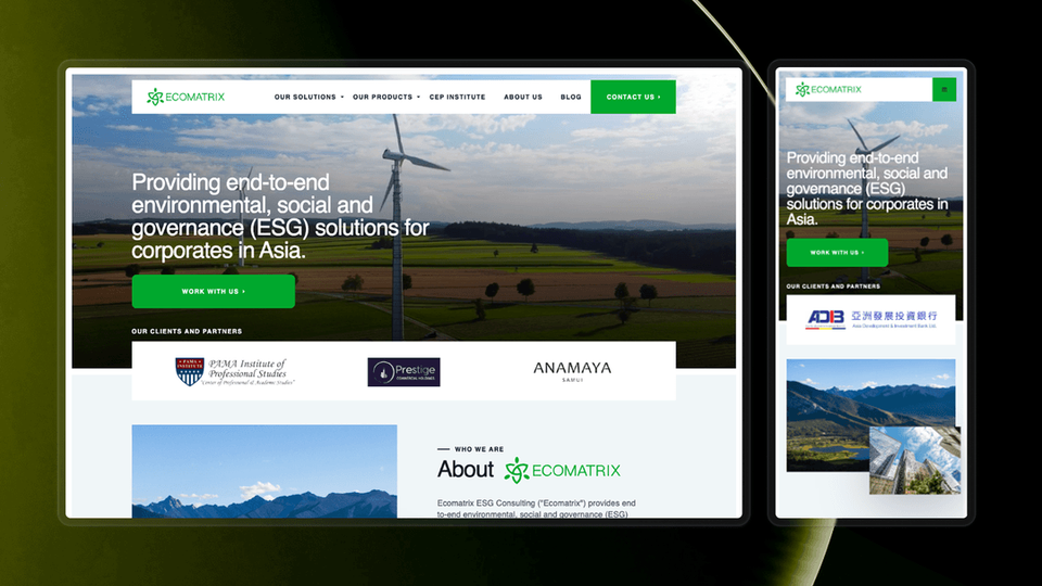 Ecomatrix - Webflow