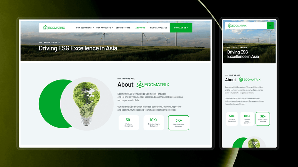 Ecomatrix - Webflow