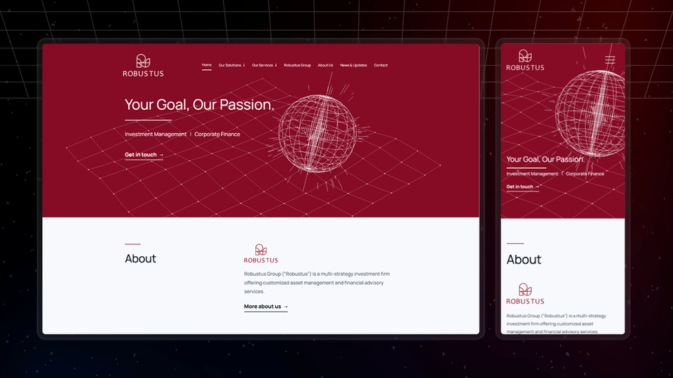 Robustus - Webflow